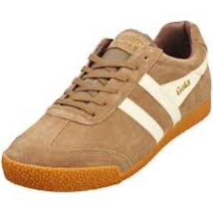 Brown Suede Gola Harrier's Shoes Men's Size 10